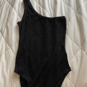 One shoulder bodysuit